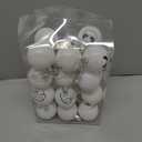 24Pcs Halloween Christmas Ornaments Jack Halloween Tree Decoration Hanging Ball Ornaments Party Holiday Home Decor Indoors