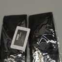 Monogrammed Towels Fingertip, Personalized Gift, 11 x 18 Inches - Set of 2 White Embroidered Towel - Extra Absorbent 100% Cotton - Soft Velour Finish - For Bathroom/ Kitchen/ Spa - Initial N (Black)