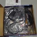 Dreamcolor Acrylic Interior Car LED Strip Light with Wireless APP, RGB 18 in 1 with 175 inches 612 LEDs Fiber Optic Strip Lights for Car, Dual Zone Music Sync Neon Car Ambient Lighting Kits