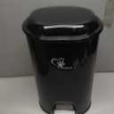 Dog Poop Trash Can, 18L/4.76 Gal Stainless Steel Kitchen Garbage Can, Recycling or Waste Bin, Soft Close, Step-On Pedal, Removable Inner Bucket & Free Waste Bags (Trash Can)