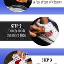 Shoe MGK Starter Shoe Cleaner Kit - Shoe Cleaner & Conditioner for All Shoes, Premium Shoe Brush