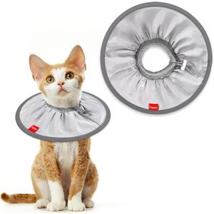 Agape Soft Cat Cone, Lightweight Recovery Collar for Cats to Stop Licking and Scratching After Surgery, Comfy Kitten Cone for Wound Care, Cute E Collar Alternative for Small, Medium, and Large Cats