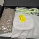 WUX Hand Massager with Heat Compression Relief, 3 Massage 4 Temperatures 5 Compression Models Therapy Glove, Arthritis & Wrist Carpal Tunnel Muscles Pressure Point Therapy, Ideal Gifts for Women/Men (White)