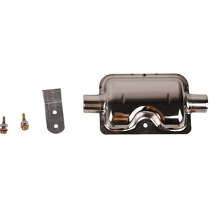 Bapmic Stainless Steel Silencer Muffler Fit for Parking Air Diesel Heater