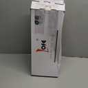 LOFE Buckwheat Pillow - Adjustable Buckwheat neck Pillow(17x6) to Provide Firm Support, Neck Roll Pillows for Side and Back Sleepers, Cylinder Bolster Pillows with Organic Pillowcase