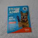 Anti-Slip Dog Socks  Non-Slip Traction Socks for Dogs with Adjustable Straps, Prevents Slipping on Hardwood Floors, Breathable & Washable  4 Pack (Sizes XSXXL) (XL)