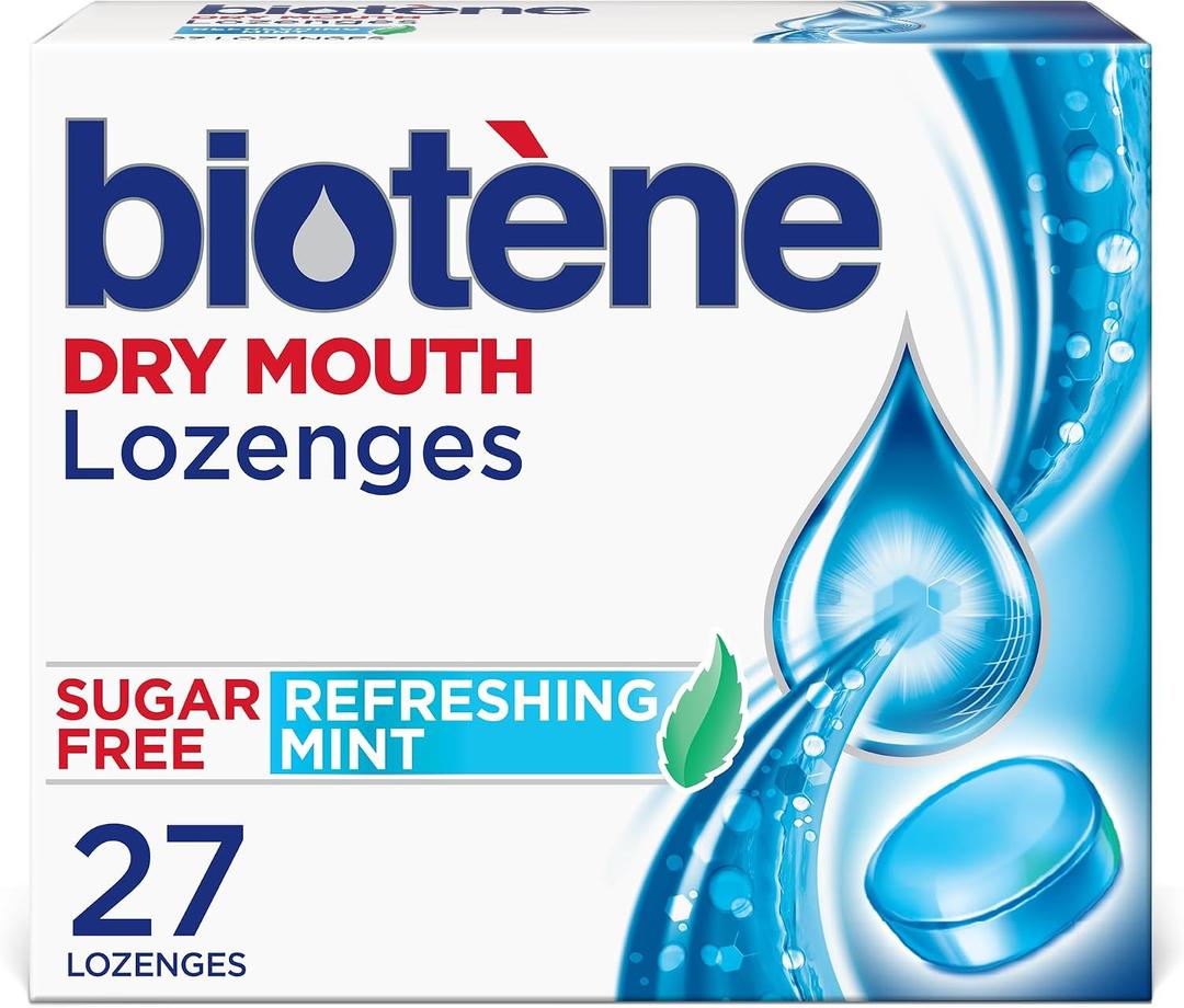 Biotene Dry Mouth Lozenges for Dry Mouth and Fresh Breath, 27 Count