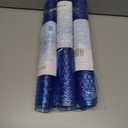 5 x Splash Home Order Bathtub Mat Non-Slip, Shower Mat with 112 Suction Cups and Drain Holes Bath Mat for Tub, 27 L x 14 W Inches, Machine Washable, PVC - Blue