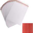 100 Pack 9X12 inch Self Seal Photo Document Mailers Stay Flat White Cardboard Envelopes White Photography Mailersfor CD, Photos, Document