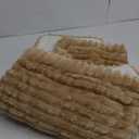 Smiry Couch Cover for Dogs Washable, Non Slip Fuzzy Pet Couch Covers for 3 Cushion Sofa Pet Friendly, Thick Soft Sofa Slipcovers Cushion Protector (Camel, 27.6" x 59")