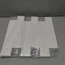 STICKGOO White Peel and Stick Subway Tile, Stick on Backsplash Tiles for Kitchen and Bathroom, Flexible Vinyl Wall Tile, Easy DIY Installation
