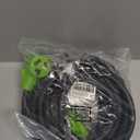 3 Prong Dryer Extension Cord 25 FT, NEMA 10-30P to NEMA 10-30R, STW, 10AWG, Heavy Duty Cord, for Dryer Power Extension and Level 2 EV Charging, 30Amp, 250V, 10-AWG Gauge, ETL Listed