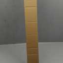 EXCLUSIVE HOME Torch 1" Curtain Rod and Coordinating Finial Set, Matte Bronze, Adjustable 36"-72"