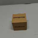 Kwikset Pismo Dummy Door Knob, Single Sided Handle for Closets, French Double Doors, and Pantry, Matte Black Non-Turning Interior Push/Pull Door Knob, with Microban Protection (1 Pack)