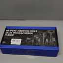 UF669 Ignition Coil & 1675 Double Iridium Spark Plug Compatible with 2011-2020 Chevy Cruze Sonic Trax Volt Buick Encore Cadillac ELR D521C & PFR7S8EG