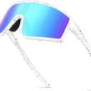 Sports Baseball Cycling Sunglasses for Men: Polarized Sunglasses for Women Youth UV400 Protection Running