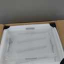 VEVOR Pastry Display Case, 4mm Detachable Tray, Transparent Sturdy Versatile Bakery Display Case with Side Edge Fixing Structure, Bakery Display Case with Magnetic Rear Door, Fit for Shops & Stores