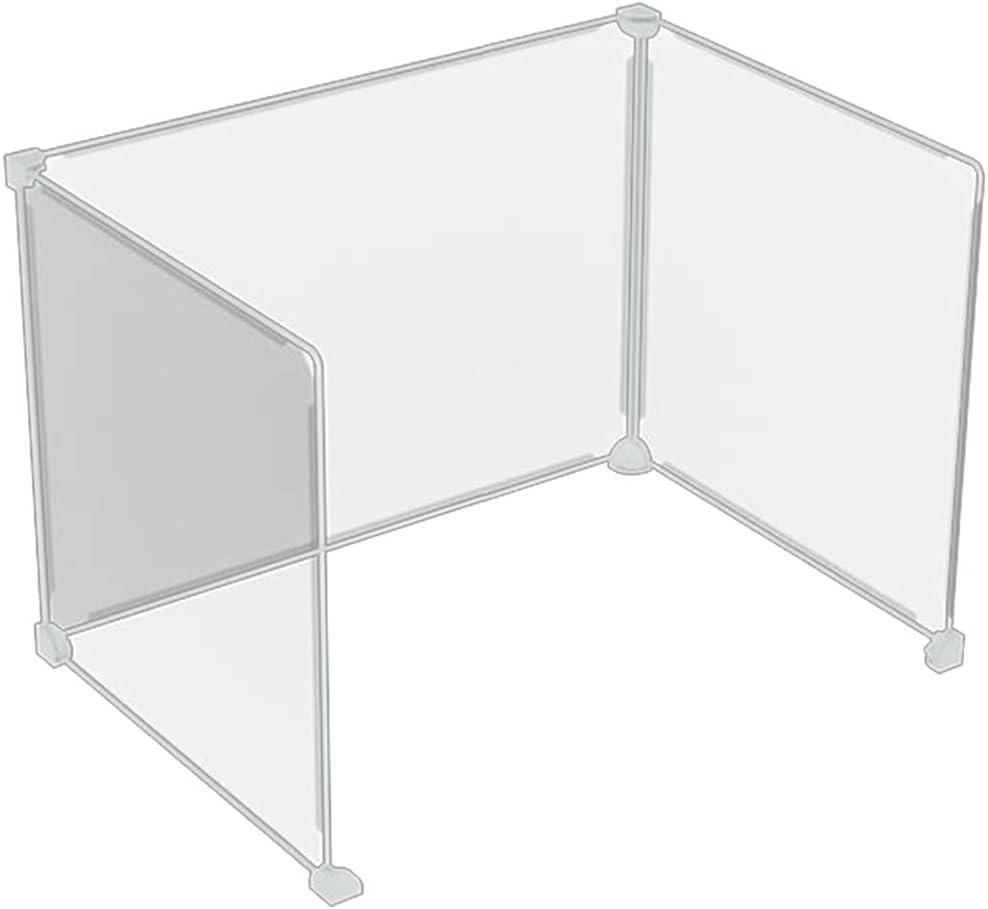 Lurrose Desk Dividers for Students: Transparent Shelf Dividers - Privacy Folders for Students - Desk Privacy Panel - Teacher Supplies for Classroom Home Office
