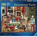 Ravensburger Enchanted Christmas 500 Piece Jigsaw Holiday Puzzle for Adults - 12000227 - Handcrafted Tooling, Made in Germany, Every Piece Fits Together Perfectly