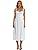 Women Floral Corset Dress, Boho Summer Spaghetti Straps Square Neck Casual Midi Dress Flowy Slit Bustier Dresses (Large, White)