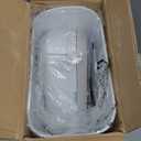 Amazon Basics 8-Sheet Cross Cut Paper and Credit Card Shredder for Security, Heavy Duty, White