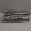 Yungyan 50 Pack 16oz Stadium Cups Reusable Plastic Cups Blank Drink Tumblers for Parties, Events, DIY Projects, 4.5 x 3.54 x 2.72 Inch (Black)