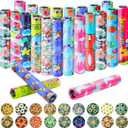 Chivao 20 Pcs Classic Kaleidoscopes Educational Toys for Party Favors Fun Kaleidoscope Toy for Stock Stuffers Bag Fillers Birthday Party School Classroom Prizes, Random Colors (Unicorn)
