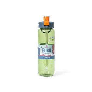 Manna® Push™ Water Bottle - Green, 39 oz