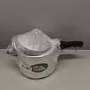 Milton Pressure Cooker5L (20 Cups, 5 quart), Aluminum Mini Steam Cooker with Safety Valve, Induction friendly, Inner Lid with Silicone Gasket, Food Safe, Dishwasher Safe, Canning Vegetables