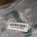 Yakaly Acrylic Cabinet Shelf Riser Set of 4, HeavyDuty Kitchen Organizers with NonSlip Pads, Clear Countertop Spice Shelves for Pantry Storage & Cabinet Decor