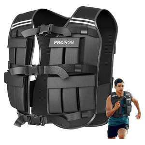 PROIRON Adjustable Weighted Vest 22LB/44LB,1LB/2LB Increment,Fully Adjustable Weight Vest for Men Women, Body Weight Vest for Running Workout Walking Boxing Strength Training Fitness Cardio, Weight Loss,Home Gym Equipment