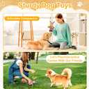 Squeak Dog Toys Stuffed Plush for Small & Medium Breeds - Soft Chew Fabric, Interactive Indoor/Outdoor Play, Perfect for Puppy Teething - Ideal Pet Gift, Dog