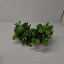 alyptus Fake Pothos Hanging Plants - 33" Set of 2 Artificial Silk Ivy Vines with Pots, Realistic Faux Greenery for Indoor Home Decor, Low Maintenance Hanging Plant Decoration (Golden Green)