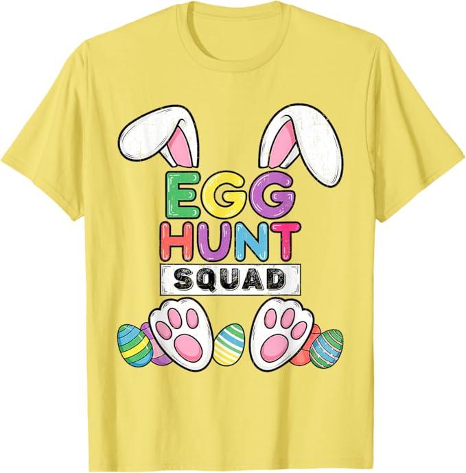 Eggs Hunt Squad Shirt Hunting Season Funny Easter Adult Kid T-Shirt, XS