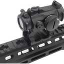 1.54''/1.93" Height Heightening Bracket Scope Mount for Tactical T2 Red Dot Sight QD Scope Riser Mount