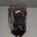 Ubekezele Snorkeling Gear for Adults Men Women,4 in 1 Snorkel Set with Panoramic View Diving Mask Anti-Fog Anti-Leak,Dry Top Snorkel,Fins and Travel Bag for Swimming,Snorkeling and Travel Diving (ML/XL, PinkRed)