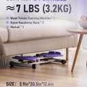 Waist Twister Machine Exercise, Ab Twist Board with Smart LED Digital Counter, Supports 300 lbs, Noiseless, Anti-Slip, Compact Portable for Home Gym Workout Equipment