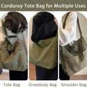 Convertible Tote Bag Backpack Purse for Women Multi Pocket Tote Bag Handbags Crossbody Shoulder Bag