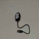 500LM Ultra Bright Mini Clip-on Flashlight Rechargeable, 10 Modes Hands-Free Pocket EDC Flashlight, Waterproof Small Keychain Flashlight, Running Lights for Runners/Emergency/Work/Walking