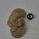 Ponytail Extension,Hair Extension Ponytail 20" Long Claw Hair Extension Synthetic Wavy Straight Hairpieces Ponytail Clip in Ponytail Wig Daily Fluffy Pony Tail for Women(Blonde)