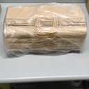 Johuivo Brown Paper Bags with Handles, 50 Pcs Brown Shopping Paper Bags, Recyclable Kraft Gift Bag and Retail Bag for Small Business, Grocery, Party Favors, 16x6x12 Inches