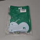 Wynato St Patricks Day Women Crewneck T-Shirt 3PCS Outfits lucky Charms Clover Sweatshirt Shamrock Headband Green Beads Necklace (US, Alpha, Large, Regular, Regular, Green Clover) (L)