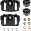 Canamax 490-241-0038 Universal Rolling Skid Shoes Set for Snowblower - Fit Most 2-Stage and 3-Stage Snow Thrower - Compatible with Craftsman MTD Arnold Troy-Bilt Cub Cadet Yard-Man Ariens and More