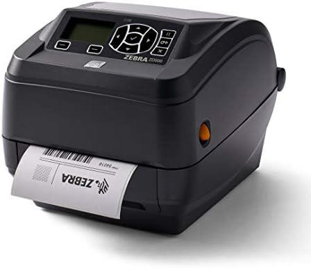 Zebra ZD500t Thermal Transfer Label Printer – 4" Print Width, 203 dpi, Ethernet, USB, Serial, Parallel, Model ZD50042-T01200FZ 
