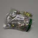 KPOSIYA Christmas Napkin Rings, 20pcs Gold Metal Christmas Garland Napkin Rings Holder Bluk for Xmas Party Favor Holiday Winter Dinner Table Decoration