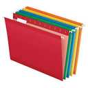Folders 6 Pc Orange, Red, Blue, Purple, Gray, Green