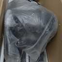 34" Large Steam Iron Press with LED Touch Screen, 1800W Steam Press with 5 Fabric Settings Language Conversion and Voice Prompts, Iron Press with Spray Bottle and Press Pad for Home Business