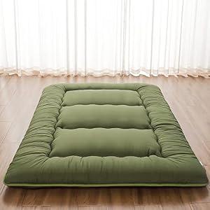 Zelladorra Japanese Floor Mattress, Futon Mattress,  Full (80"L x 54"W)