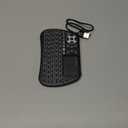 iPazzPort Bluetooth Mini Keyboard with Touchpad, 2.4G Mini Wireless Keyboard and Mouse with IR Learning Support, Cyclic RGB Backlit, Rechargeable for PC, Smart TV, Laptop, Android TV Box Type-C