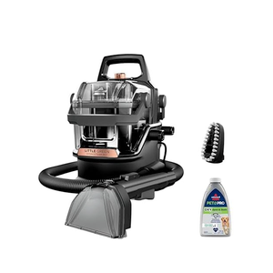 Bundle of BISSELL Little Green HydroSteam Multi Purpose Portable Carpet and Upholstery Cleaner, Car & Auto Detaile